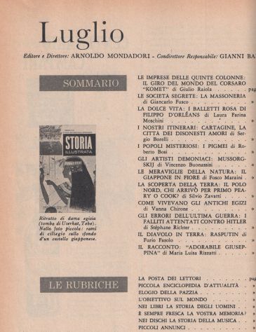 Rivista STORIA ILLUSTRATA - nr. 07/60 - Foto 2