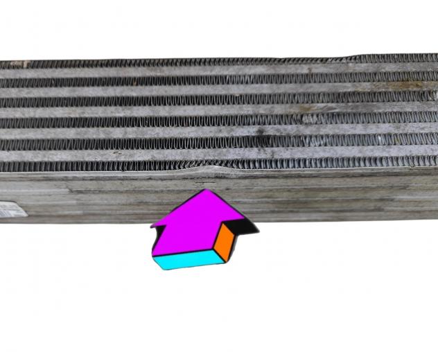 INTERCOOLER FIAT Fiorino Serie 51877663 55283775 Diesel 1300 (16) - Foto 6