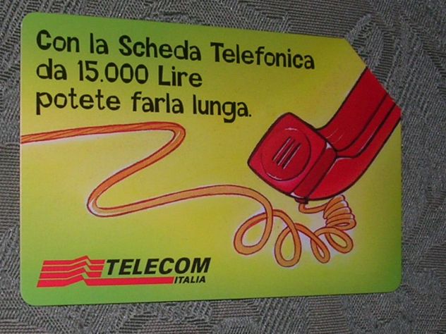 SCHEDA TELEFONICA ITALIA 37U - Foto 2