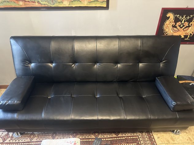 DIVANO LETTO ECOPELLE