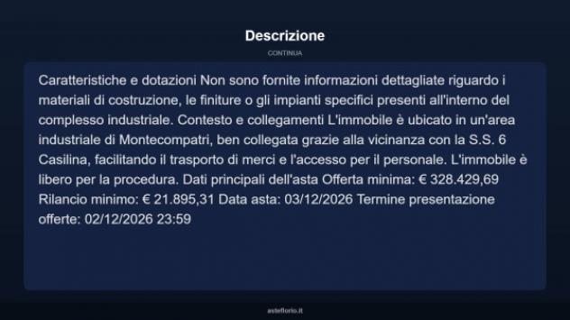 Immobile in asta di 800 m² in vendita a Monte Compatri - Foto 7
