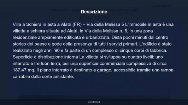 Immobile in asta di 187 m² con più di 5 locali e box auto in vendita a Alatri - Foto 16