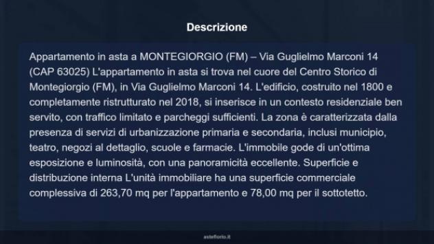 Immobile in asta di 263 m² in vendita a Montegiorgio - Foto 17