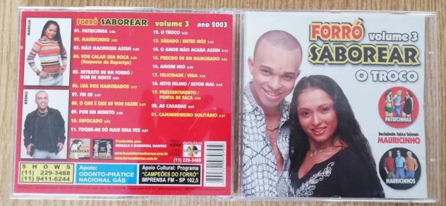 CD Campeões Do Forró Volume 4 (Musica Brasile/Brasil/Brazil) - Foto 6
