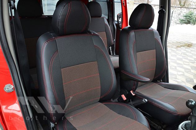 Fodere coprisedili su misura per Fiat Doblo 1 (2000-2015) - Foto 13