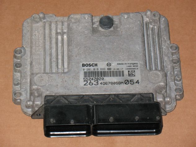 0281018699 ECU FIAT DOBLO COMBO 1.6 0281018699 55247020 EDC16C39-7.33