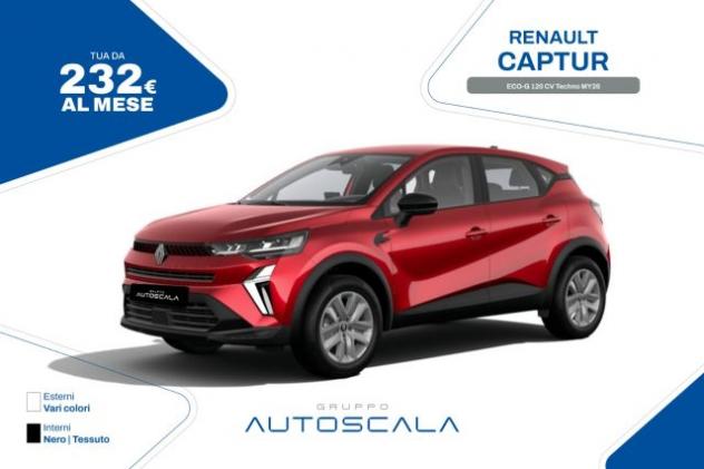 RENAULT Captur ECO-G 120 CV Techno MY26 rif. 23321963
