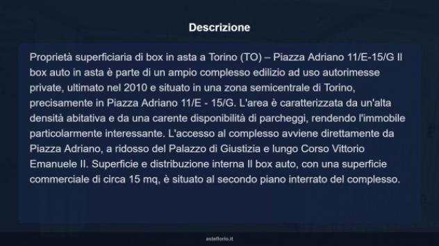 Immobile in asta di 15 m² in vendita a Torino - Foto 5