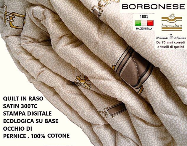 QUILT COPRILETTO BORBONESE MATRIMONIALE - Foto 5