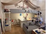 2 letti soppalco 90x200 cm IKEA VITVAL