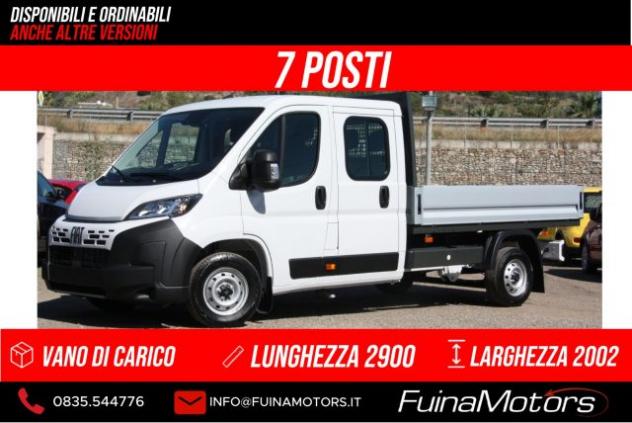 FIAT Ducato 35 2.2 Mjt 140CV - L3 H1 DOPPIA CABINA CASSONE rif. 23770238
