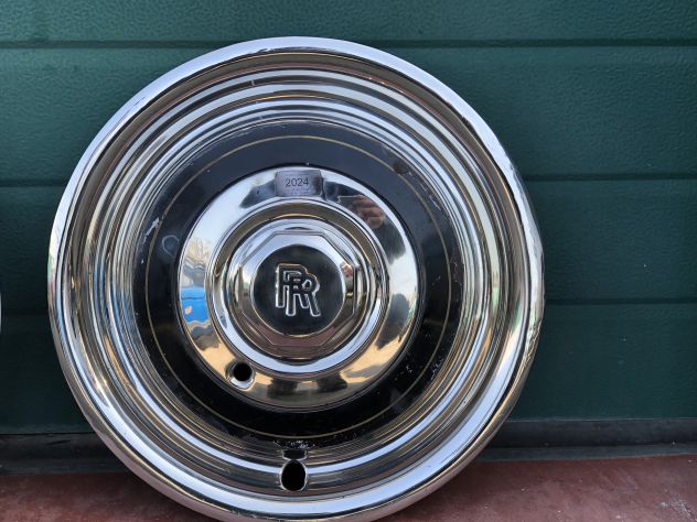 borchie ruota non ventilate per rolls royce silver shadow 1965/1972 - Foto 3
