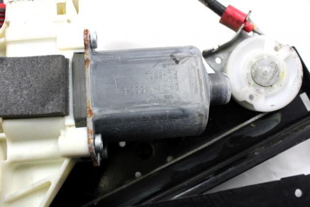 6M21-14553-B MOTORINO MECCANISMO ALZA-VETRO ALZA-CRISTALLO PORTA ANTERIORE DESTRA FORD MONDEO 2.0 D 103KW 6M 5P (2007) RICAMBIO USATO 0130822286 18039 - Foto 2