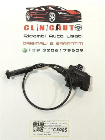 MOTORINO APERTURA SPORTELLO CARBURANTE SMART Forfour 453 A4537500400 H4B (14) - Foto 3