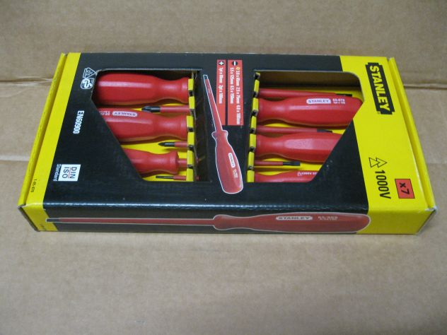 STANLEY Cacciaviti isolati 1000 volt (NUOVI)