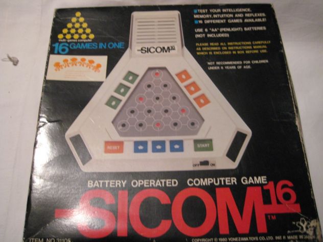 GIOCO ELETTRONICO DIDATTICO SICOM -16 ANNI '80 MADE IN JAPAN - Foto 3