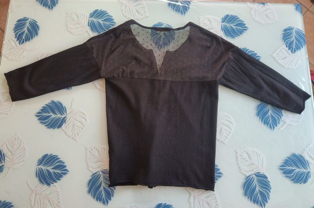 Cardigan nero, taglia S - Foto 6