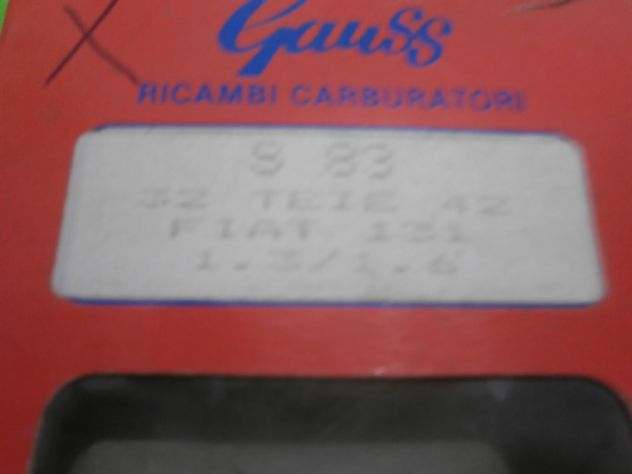Fiat 131 1.3 1.6 mirafiori guarnizioni carburatore weber 32 TEIE 42 NUOVE - Foto 4