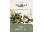 Cat & Plant Sitter Municipi XII - XIV e zone limitrofe