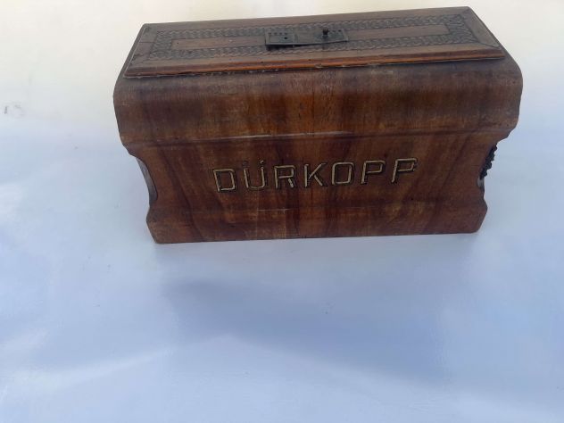 S22 DURKOOP Coperchio in legno Sewing Machine – Original - Foto 3