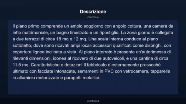 Immobile in asta di 198 m², box auto doppio in vendita a Affi - Foto 13