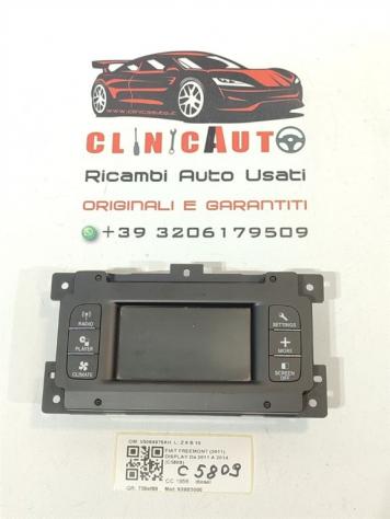 DISPLAY FIAT Freemont 1° Serie 05064976AH 939B5000 (11)