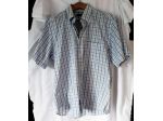 CAMICIA UOMO SENZA MANICHE PROJECT BASIC tg XL 100% cotone