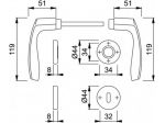 MANIGLIE PORTE INTERNE