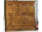 Armadio 4porte 4cassetti L234 P61 H221 cod 10029