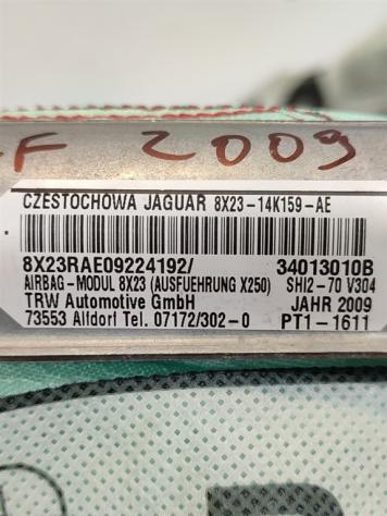 AIRBAG A TENDINA LATERALE PASSEGGERO JAGUAR XF Serie 8X23-14K159-AE 34013010B AJD (0811) - Foto 3