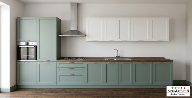 CUCINA LINEARE MODERNA COMPONIBILE CON ELETTRODOMESTICI COMPRESI CUCINE