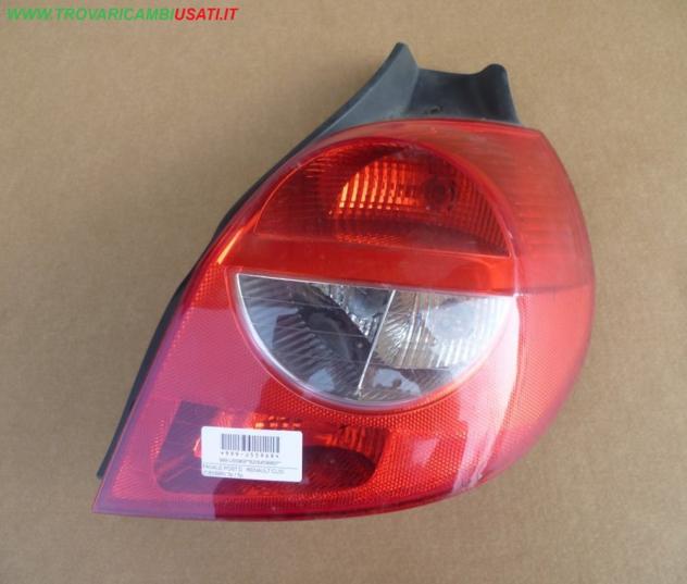 FANALE POST.D. RENAULT CLIO (C85/B85) 3p / 5p  Parti elettriche  Fanaleria  Fanali  Fanale post. sx. RENAULT - CLIO III  3/5 P - 01-07-2005 - 01-04-20