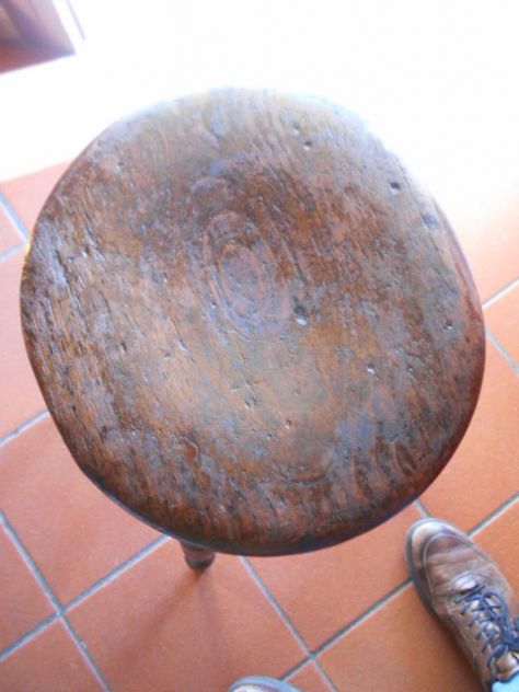 Antiquariato:Sgabello XIX secolo - Foto 3
