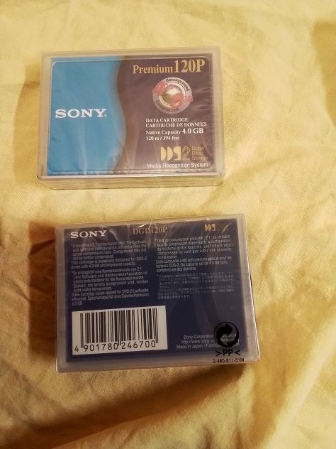 9 cassette Sony Premium 120P 4.0GB, ancora incellofanate. - Foto 3