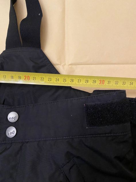 Pantaloni da sci ragazzo 1012 anni neri in ottime condizioni - Foto 5