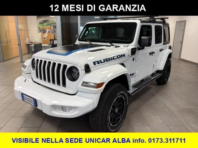 JEEP Wrangler 2.000 BENZINA PLUG-IN HYBRID 272 CV 4X4 C.AUTO rif. 24198470