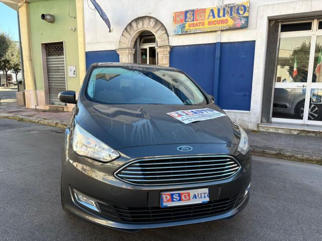 FORD C-MAX 1.5 TDCI 120CV (NON 95) ANNO 2018 TITANIUM TOP PERFETTA - Foto 2