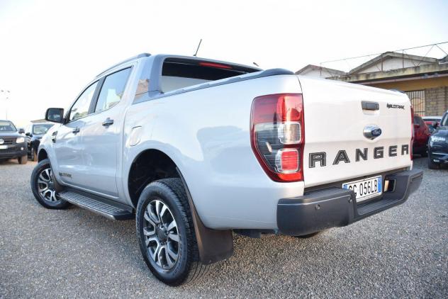 FORD Ranger PICK UP 4X4 - 2.0TDCi 170CV AUTOMATICA DC Wildtrak 5pt. IVA DETR. NAV - CAM - ADAS - SENSORI - PELLE - CRUISE - BT - LED - AUTOPARK - SARA - Foto 3