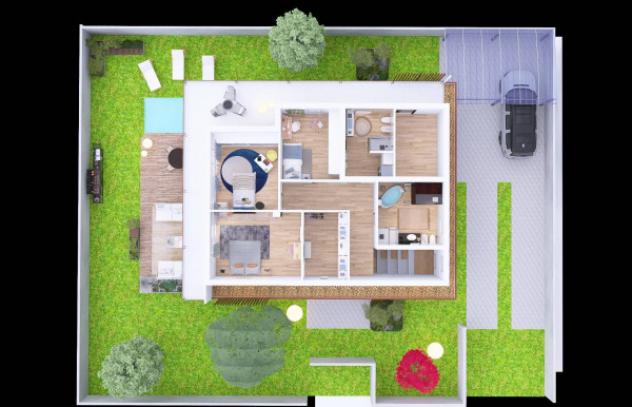 Villa di 190 m² con 4 locali e box auto in vendita a Olgiate Olona - Foto 10