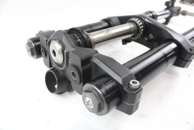 KAWASAKI VERSYS 650 44071098656K 44071098756K FORCELLA ANTERIORE KLE650 15 - 21 FRONT FORK PIASTRA SUPERIORE DANNEGGIATA - Foto 5