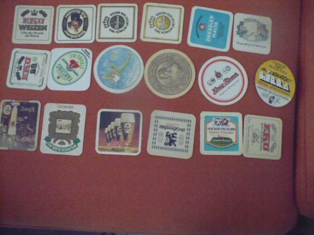 sottobicchieri birra anni '80 - Foto 6