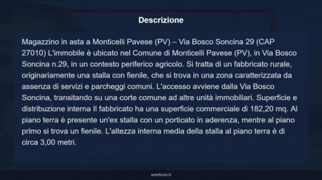 Immobile in asta di 182 m² in vendita a Monticelli Pavese - Foto 9