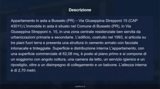Immobile in asta di 62 m², box auto in vendita a Busseto - Foto 18