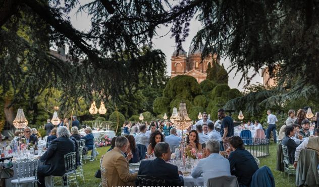 lampadari da tavolo con finitura vintage noleggio - Foto 4