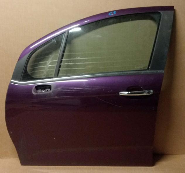 PORTA ANT.S.VIOLA MET. (No Alz.) C/S 999-U1295697 Carrozzeria  Lamierati esterni  Porte  Porta ant. sx. CITROEN - C3 - 01-10-2009 - 01-10-2016