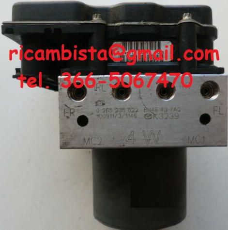 0265235622 0265951191 Mazda CX-7 Gruppo ABS pompa