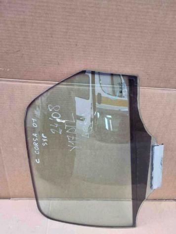 VETRO SCENDENTE POSTERIORE SINISTRO OPEL Corsa C 5P 1° Serie (0003)