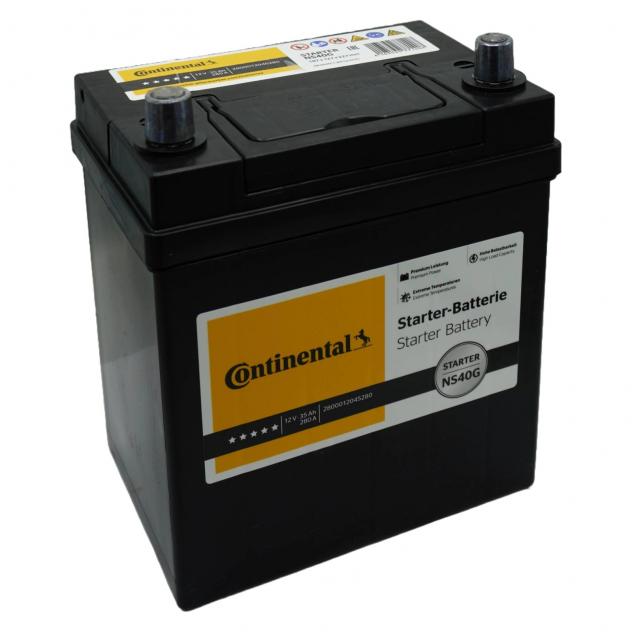 Batteria avviamento Continental NS40G 35Ah 12V 280A 2800012045280