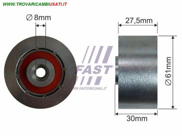 TENDICINGHIA DISTRIBUZIONE FIAT CROMA 05 RULLO FT44084 ALFA ROMEO - 159 - 2009 2013