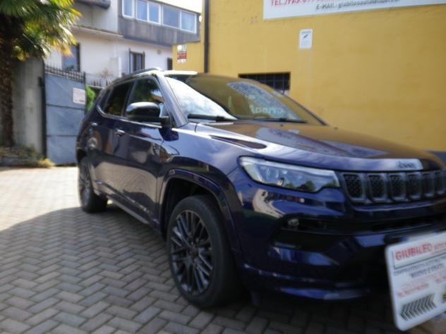 Jeep Compass 1.3 Turbo T4 240 CV PHEV AT6 4xe S - FOUL OPTIONAL INTERNI IN PELLE RISCALDATI.. - Foto 9